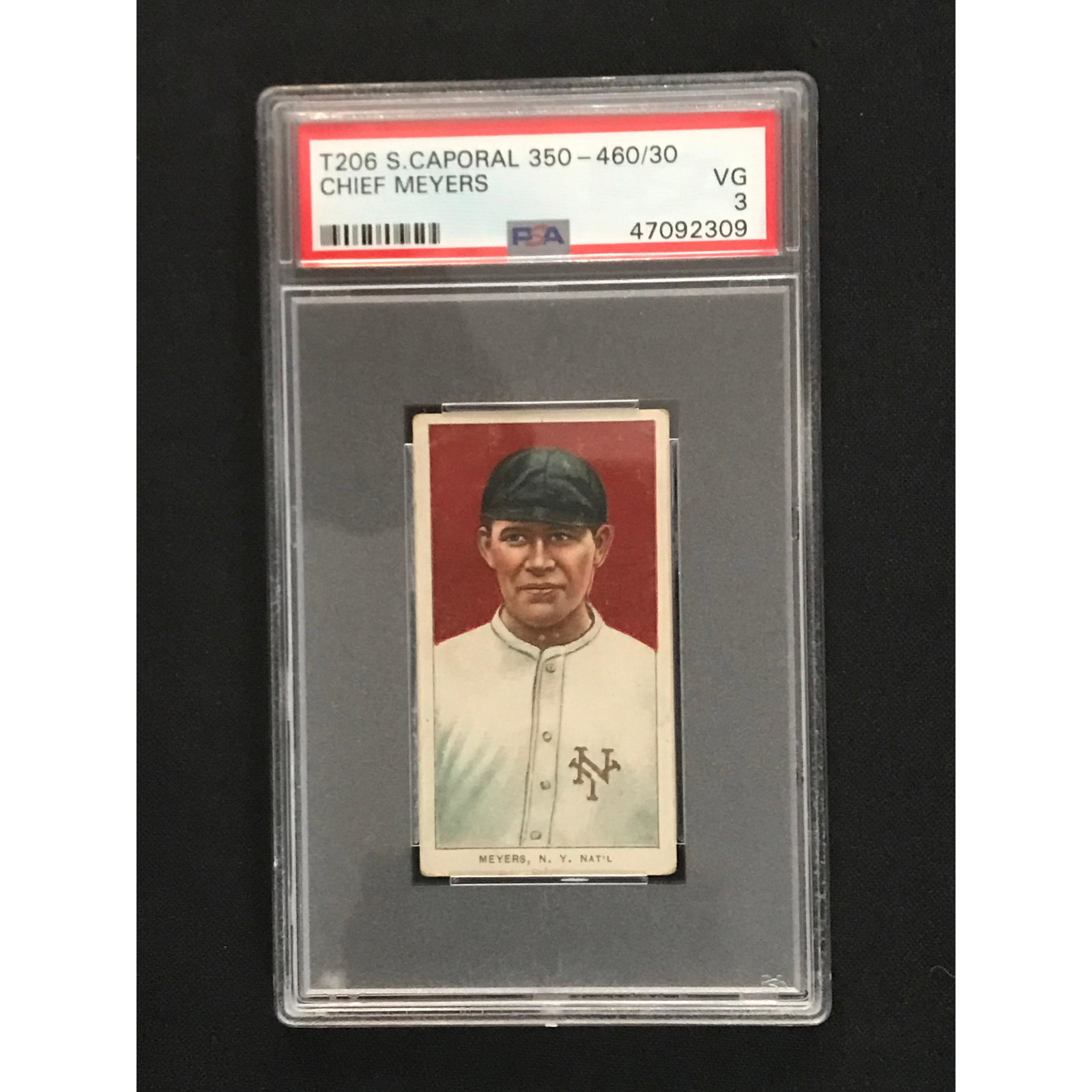 T206 Chief Meyers Sweet Caporal Psa 3: T206 Chief Meyers Sweet Caporal Psa 3