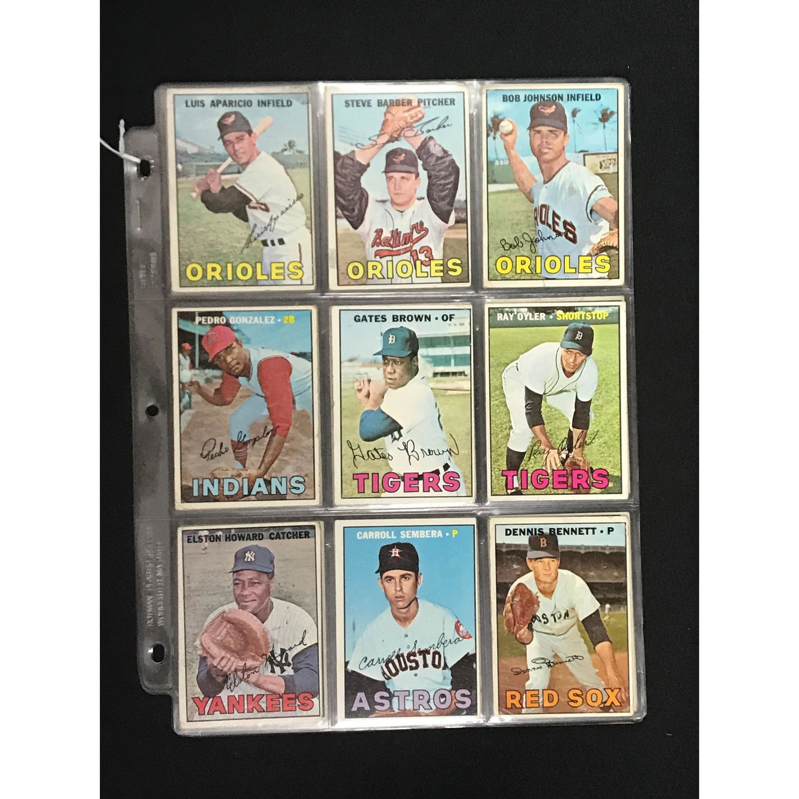 42 1967 Topps Baseball Cards With Stars (1 of 10)