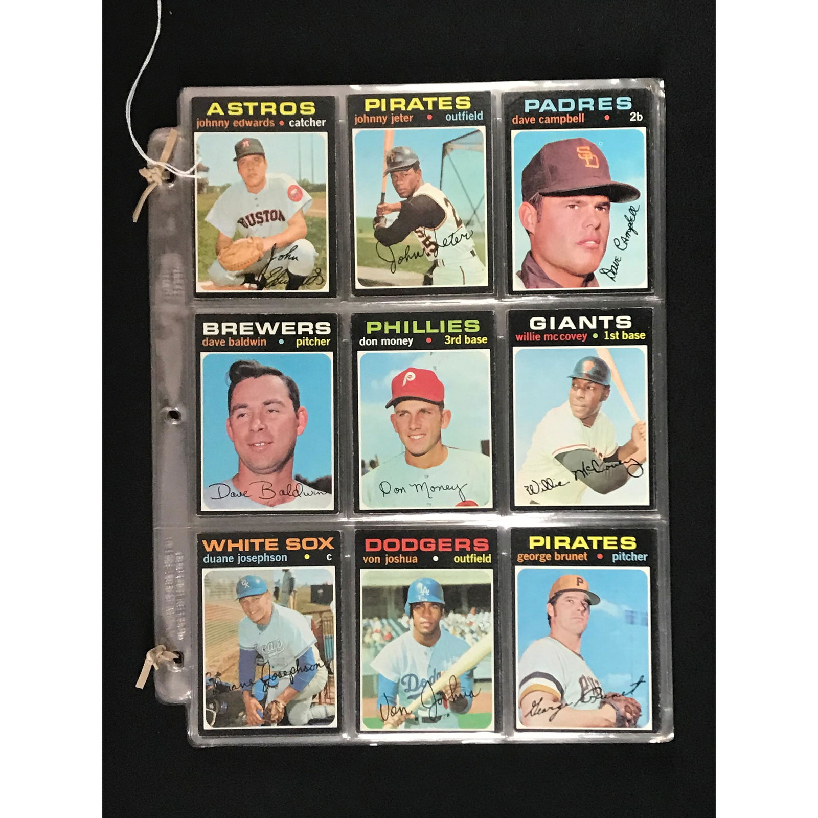 Over 150 1971 Topps Baseball Cards With Stars (1 of 15)