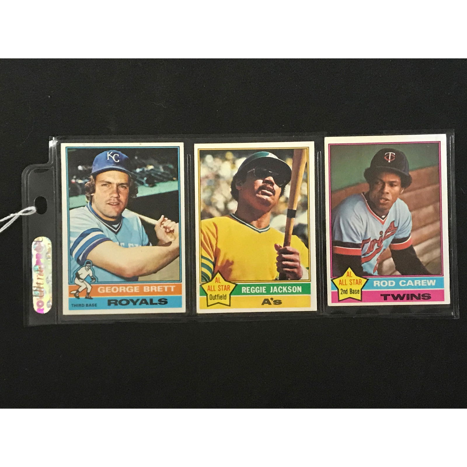 Three 1976 Topps Baseball Hall Of Famers (1 of 2)