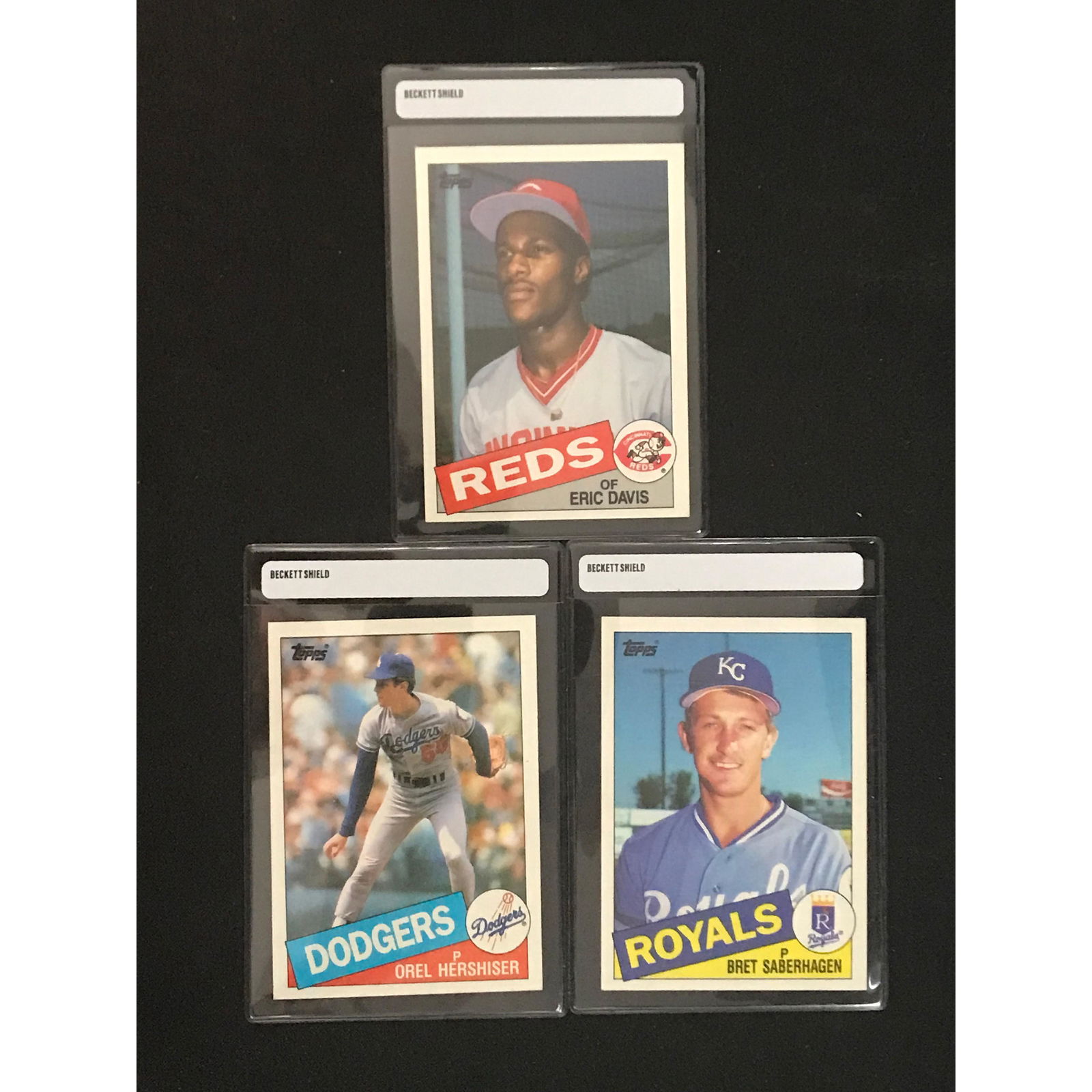Three 1985 Topps Baseball Rookie Cards (1 of 2)