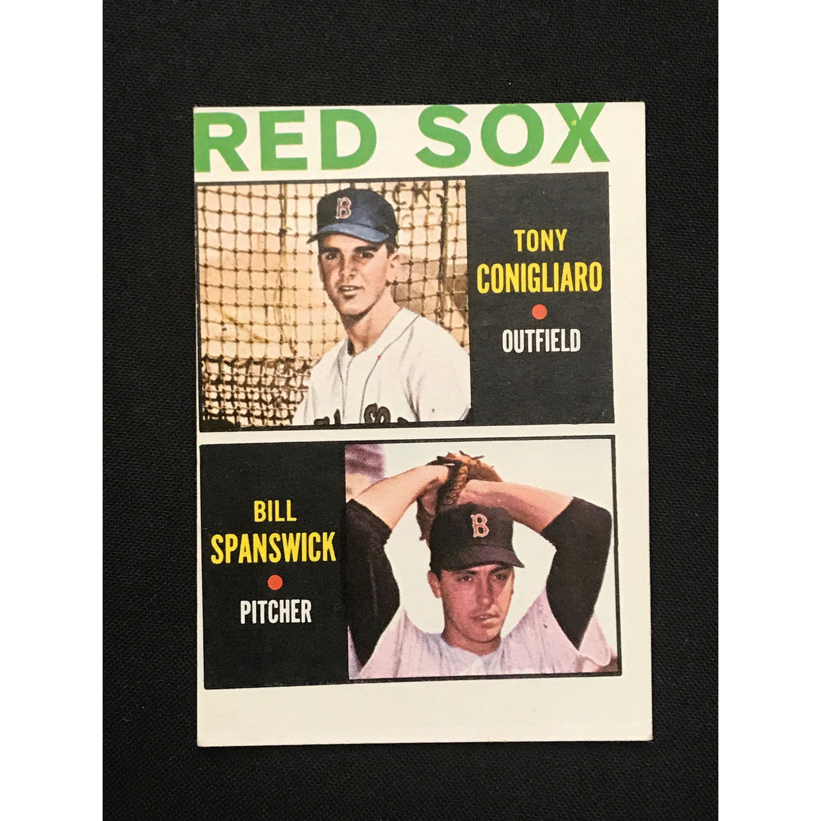 1964 Topps Tony Conigliaro Rookie Card: 1964 Topps Tony Conigliaro Rookie Card