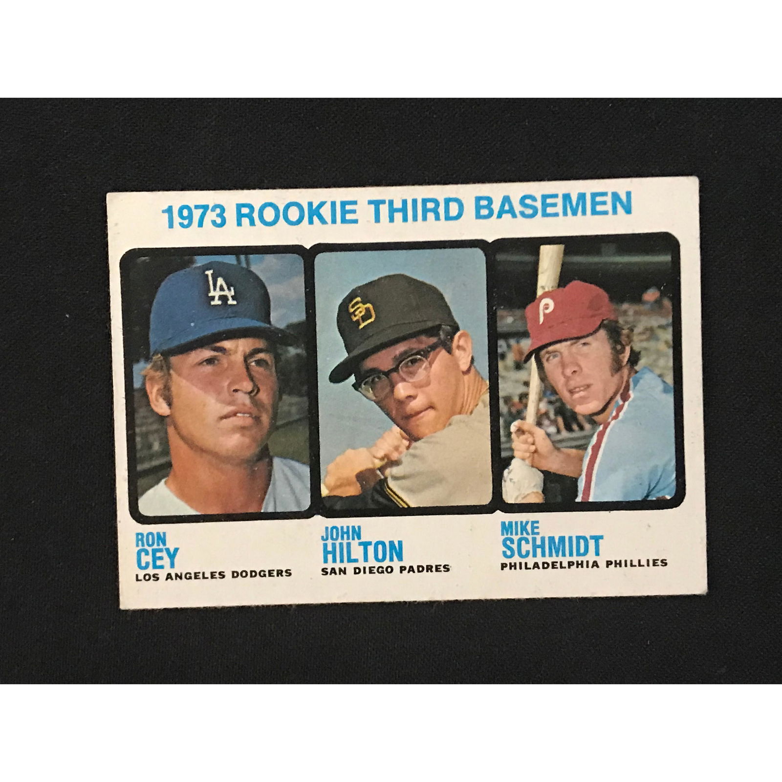 1973 Topps Mike Schmidt Rookie Card (1 of 2)