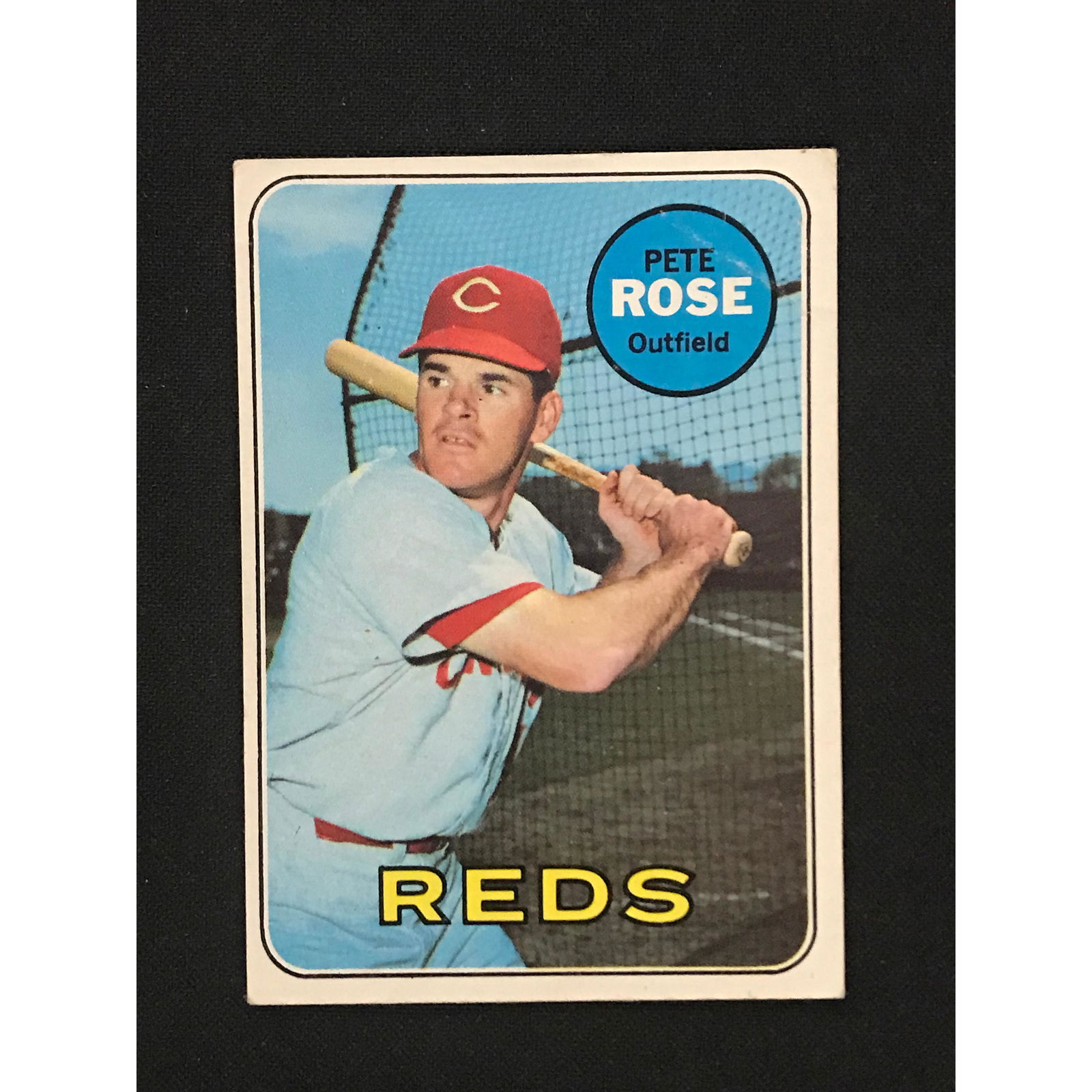 1969 Topps Pete Rose Card (1 of 2)