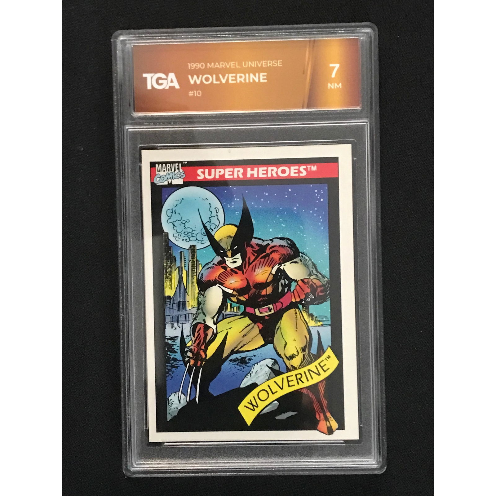 1990 Marvel Universe Wolverine Tga 7 (1 of 2)