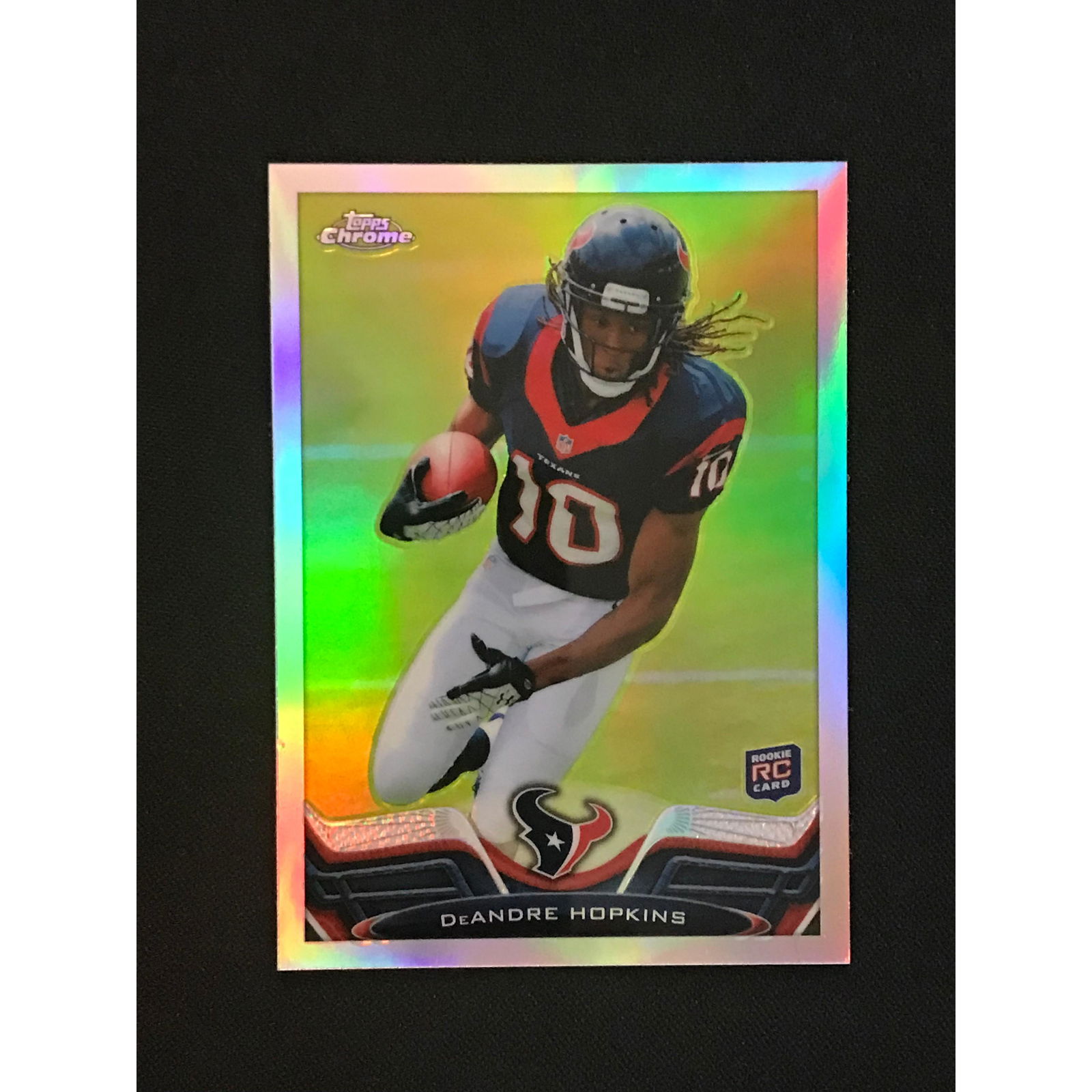 2013 Topps Chrome Rookie Refractor Deandre Hopkins (1 of 2)