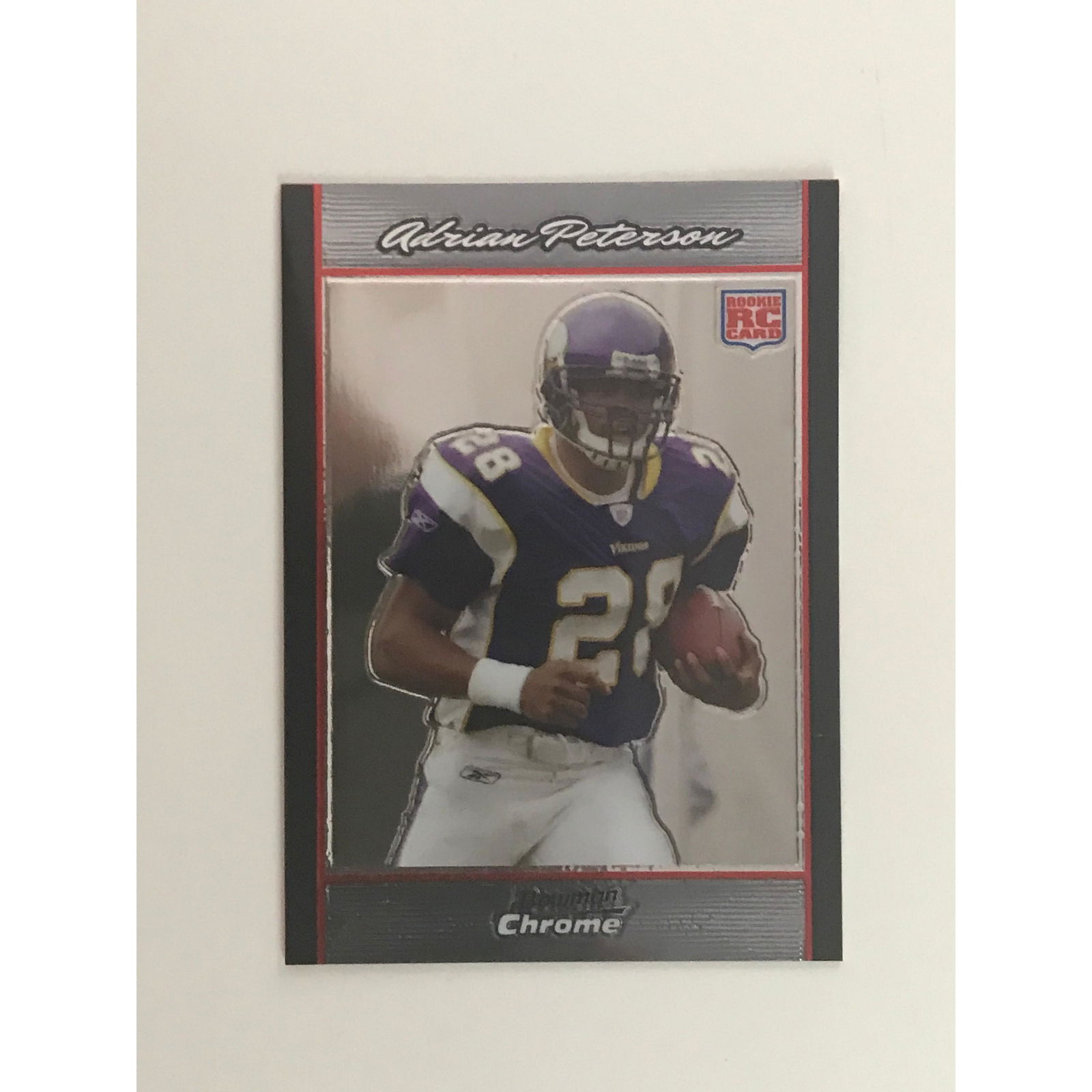 2007 Bowman Chrome Adrian Peterson Rookie (1 of 2)