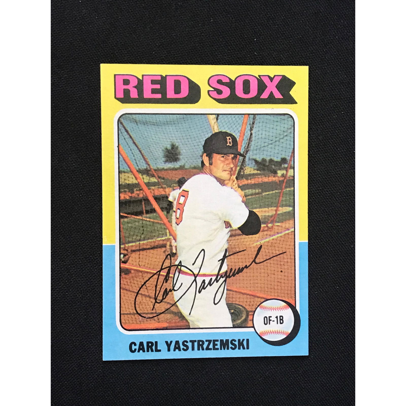 1975 Topps Mini Carl Yastrzemski Card (1 of 2)
