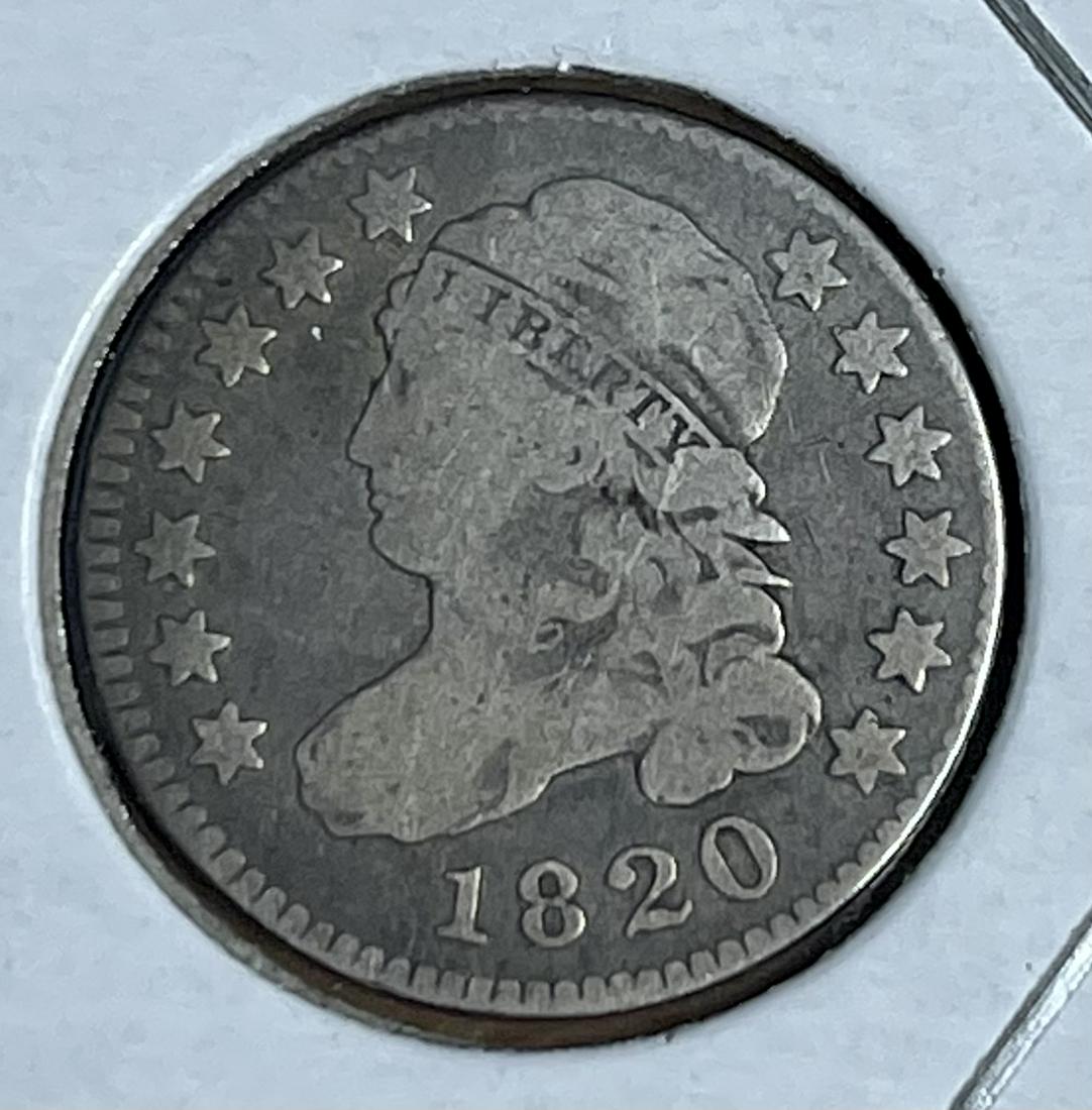 1820 Capped Bust Dime (1 of 2)