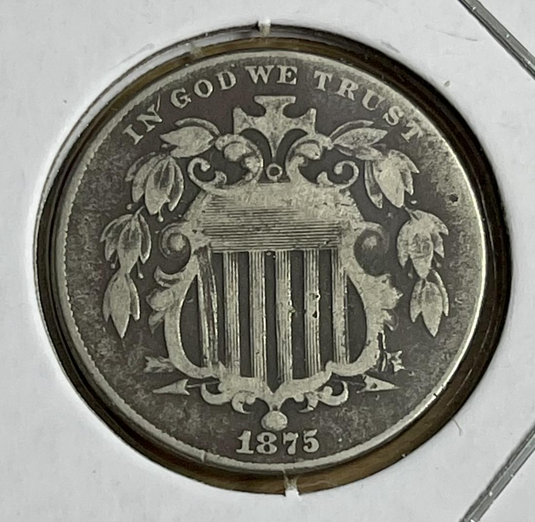 1875 Shield Nickel (1 of 2)