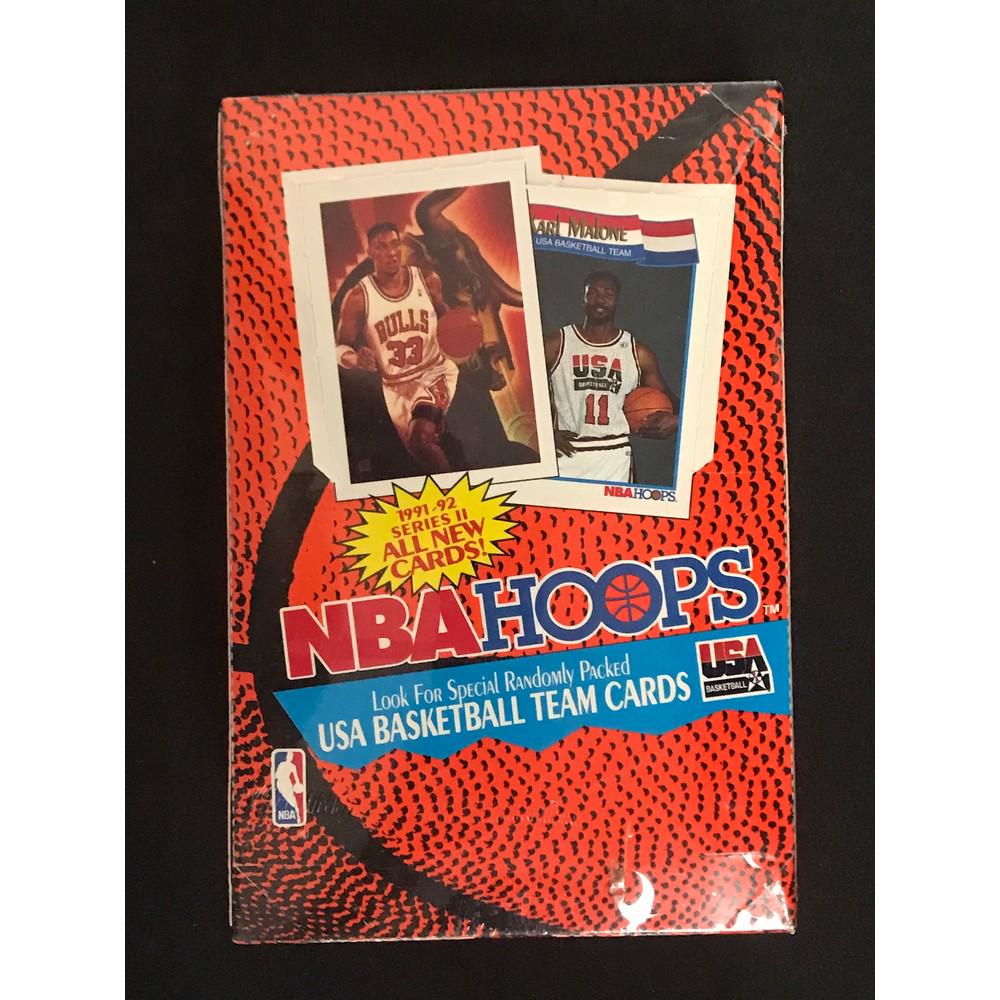 1991-92 Hoops Series 2 Sealed Wax Box (1 of 2)