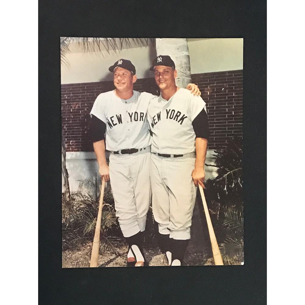 Mickey Mantle/roger Maris Vintage Photo 8x10: Mickey Mantle/roger Maris Vintage Photo 8x10