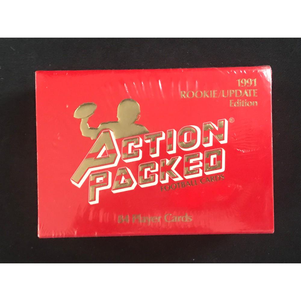 1991 Action Packed Football Rookie Update Sealed (1 of 2)