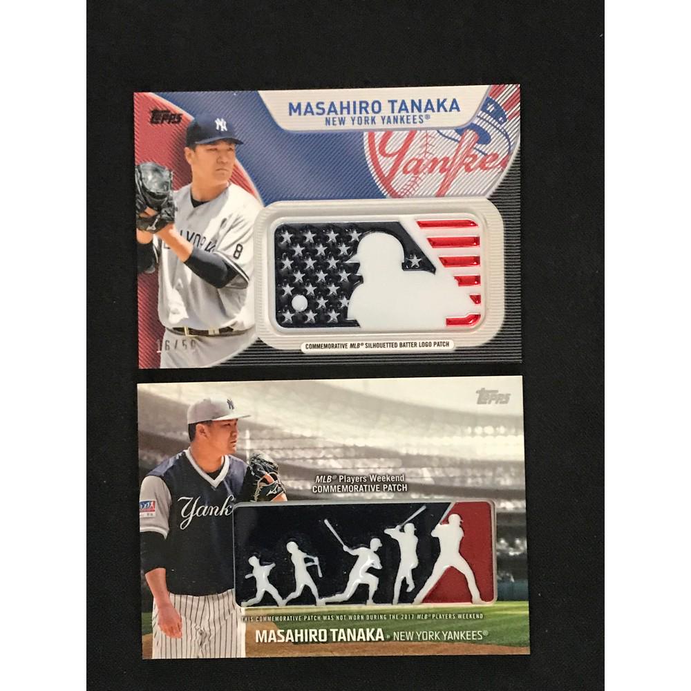 2017-18 Topps Masahiro Tanaka Logo Patch Cards (1 of 2)