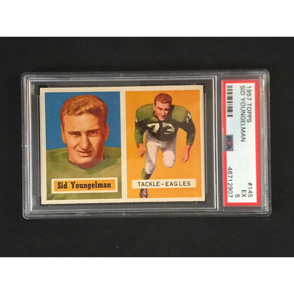 1957 Topps Sid Youngelman Psa 5 (1 of 2)