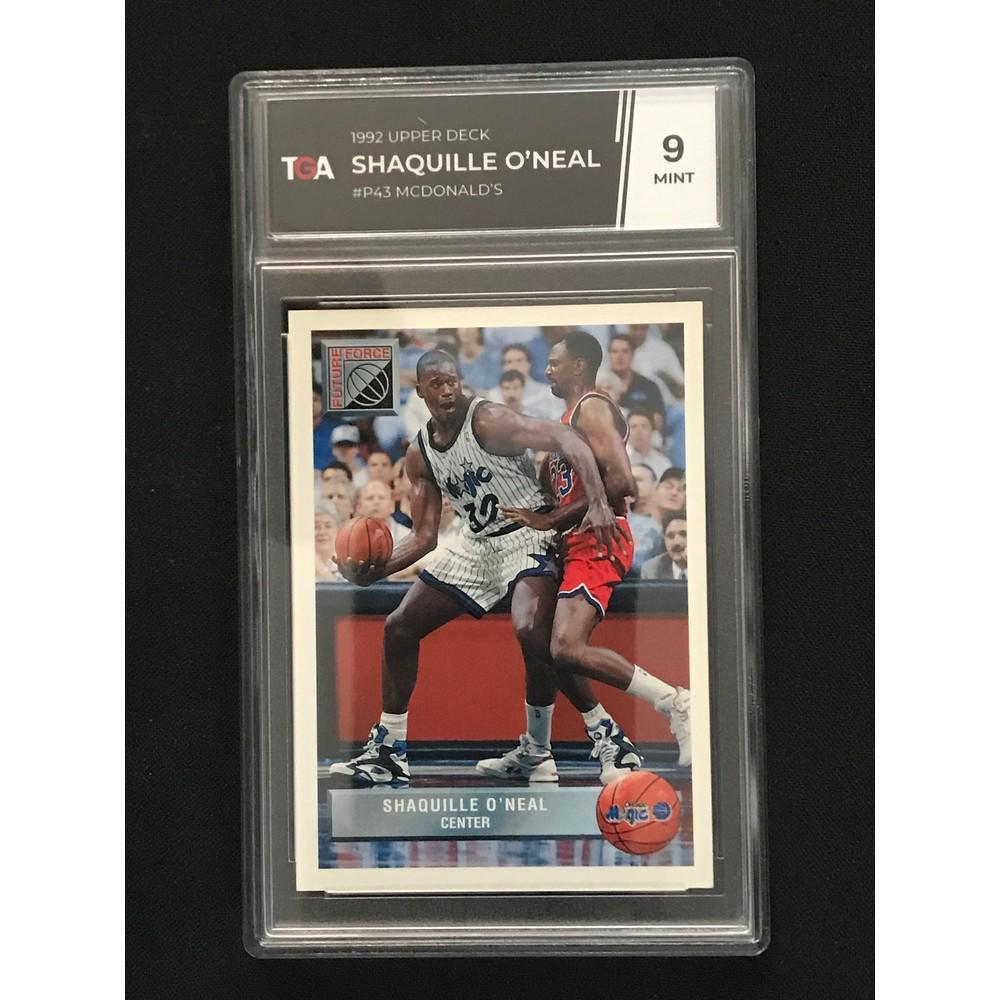 1992 Upper Deck Shaquille O'neal Rc Tga 9 (1 of 2)