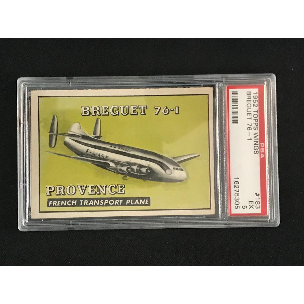 1952 Topps Wings #183 Psa 5 (1 of 2)