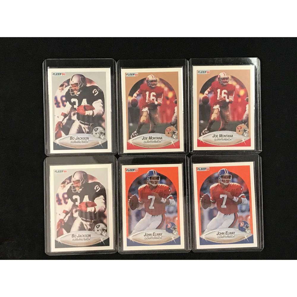 Two 1990 Fleer Football Complete Sets (1 of 2)