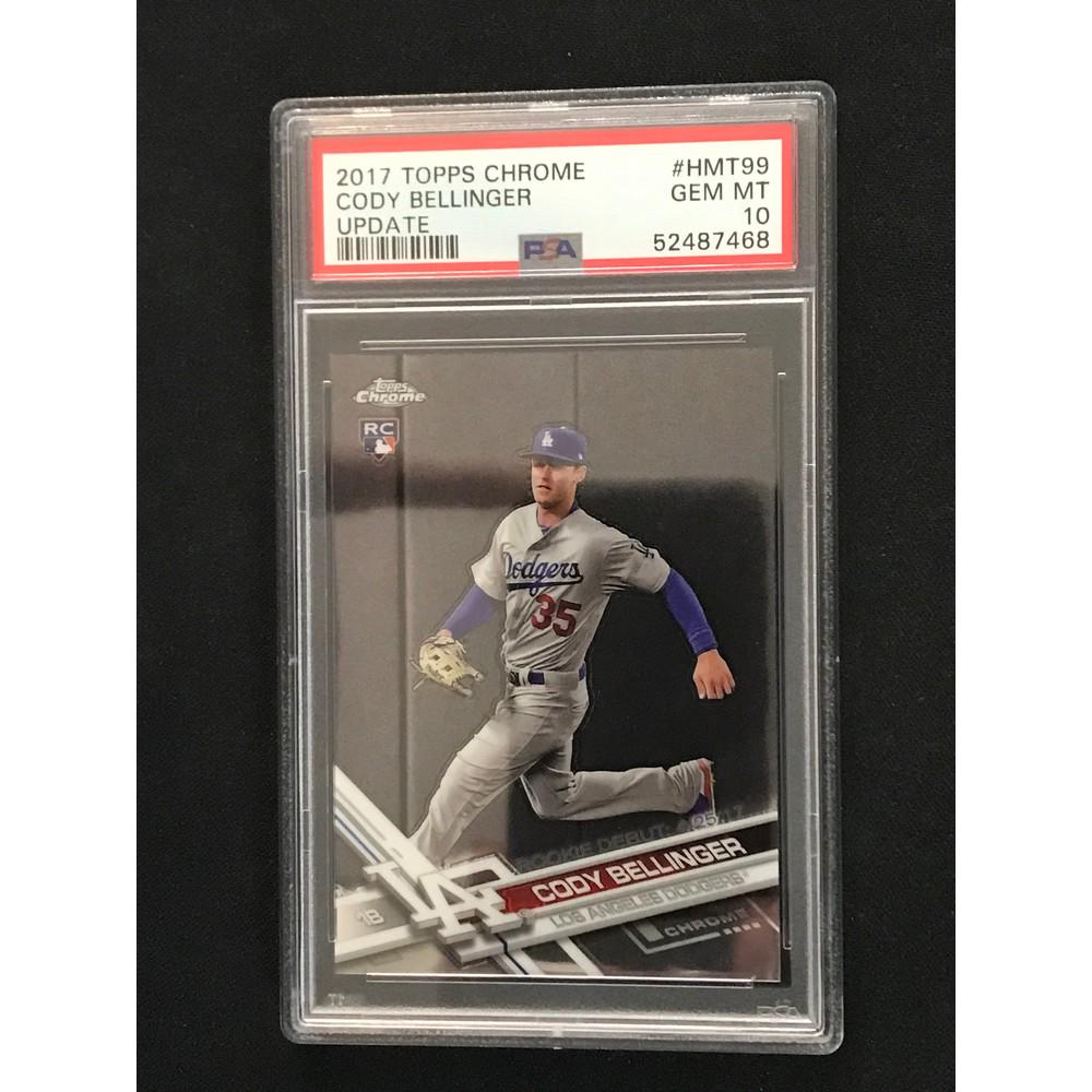 2017 Topps Chrome Cody Bellinger Rookie Psa 10 (1 of 2)