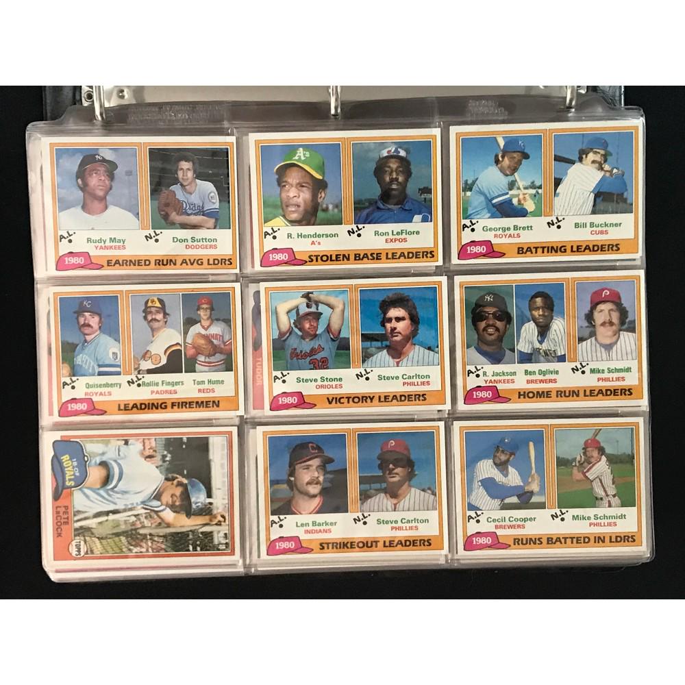 1981 Topps Baseball Complete Set (1 of 15)