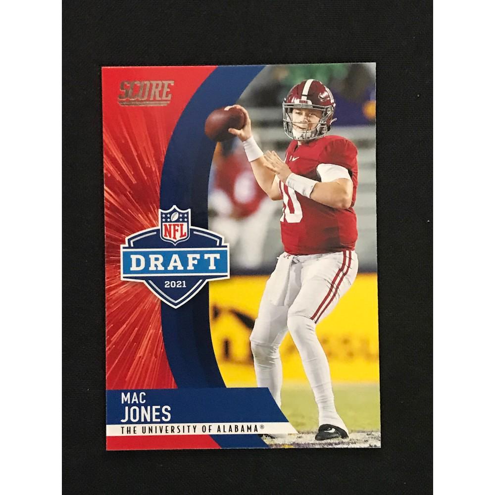 2021 Score Mac Jones Rookie Card (1 of 2)