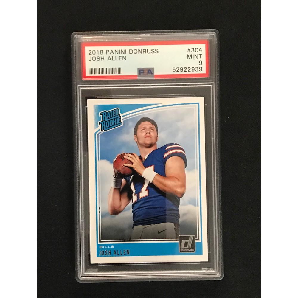 2018 Panini Donruss Josh Allen Rookie Psa 9 (1 of 2)