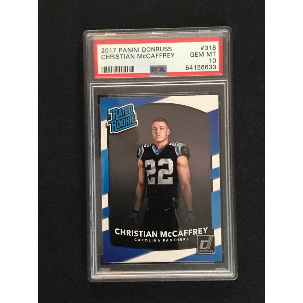 2017 Donruss Christian Mccaffrey Rookie Psa 10 (1 of 2)
