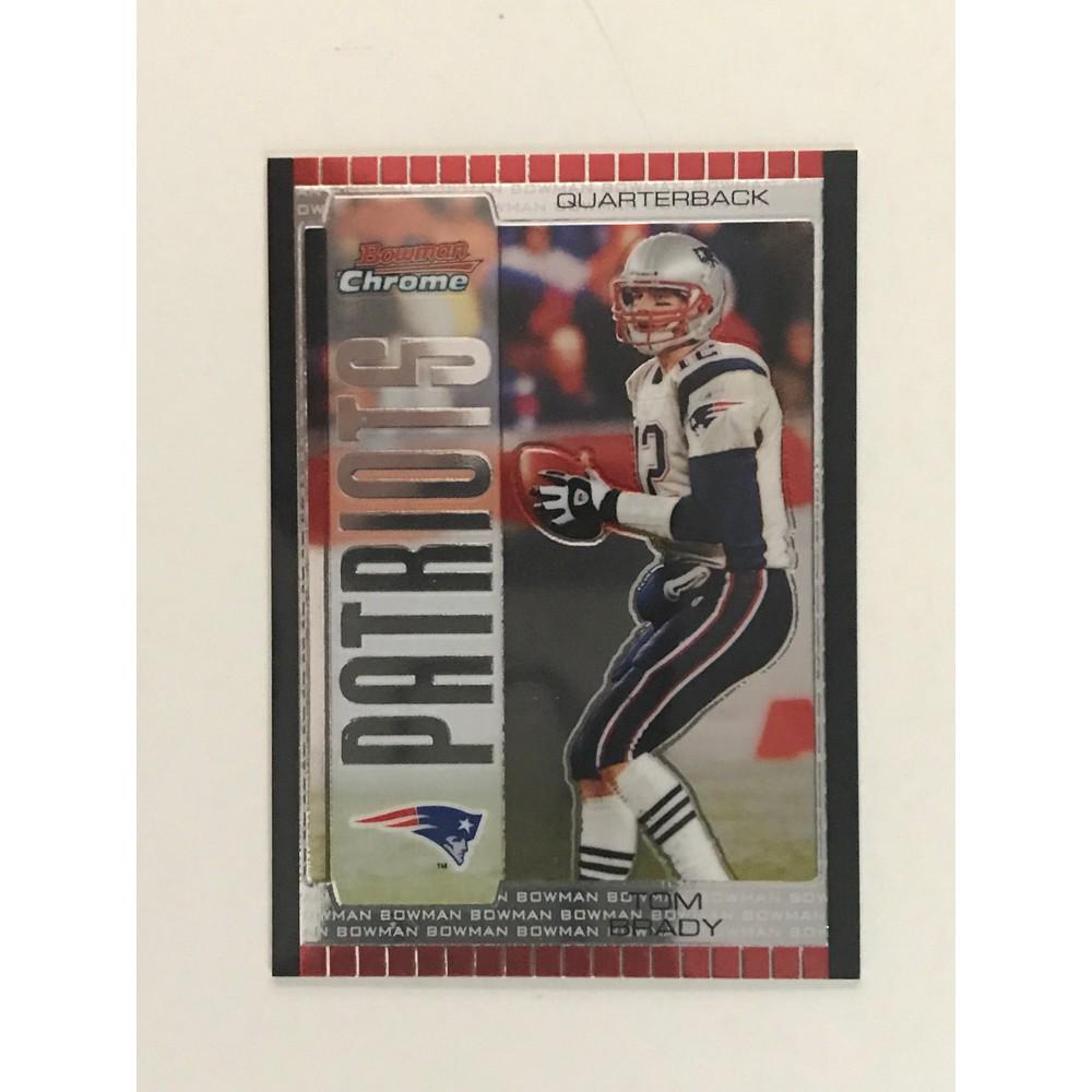 2005 Bowman Chrome Tom Brady (1 of 2)