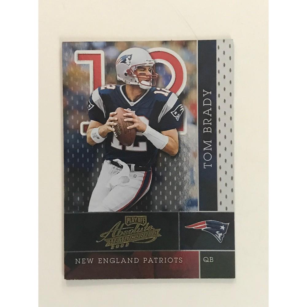 2002 Playoff Absolute Tom Brady (1 of 2)