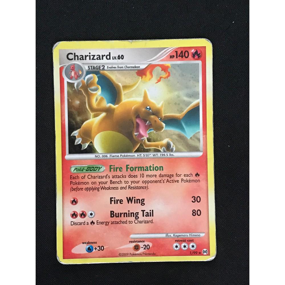 2009 Pokemon Charizard Card (1 of 2)