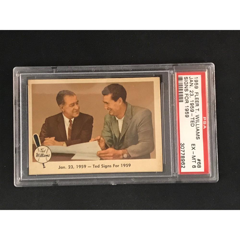 1959 Fleer Ted Williams Complete Set (1 of 8)