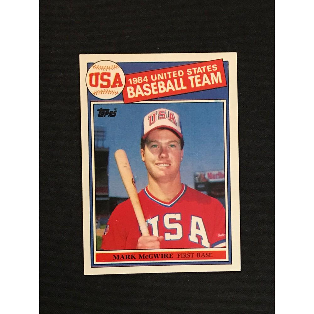 1985 Topps Mark Mcgwire Rookie High Grade (1 of 2)