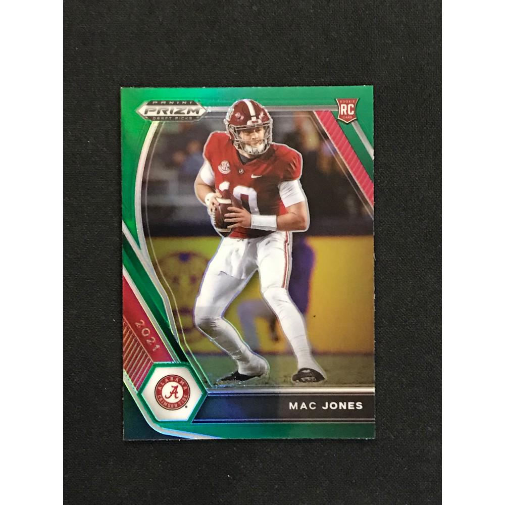 2021 Prizm Green Mac Jones Rookie Mint (1 of 2)