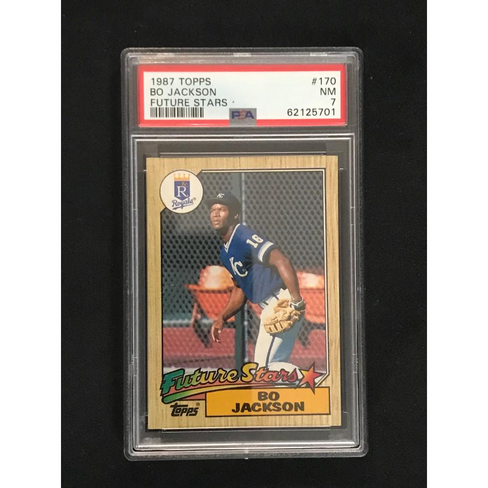 1987 Topps Bo Jackson Rookie Psa 7 (1 of 2)
