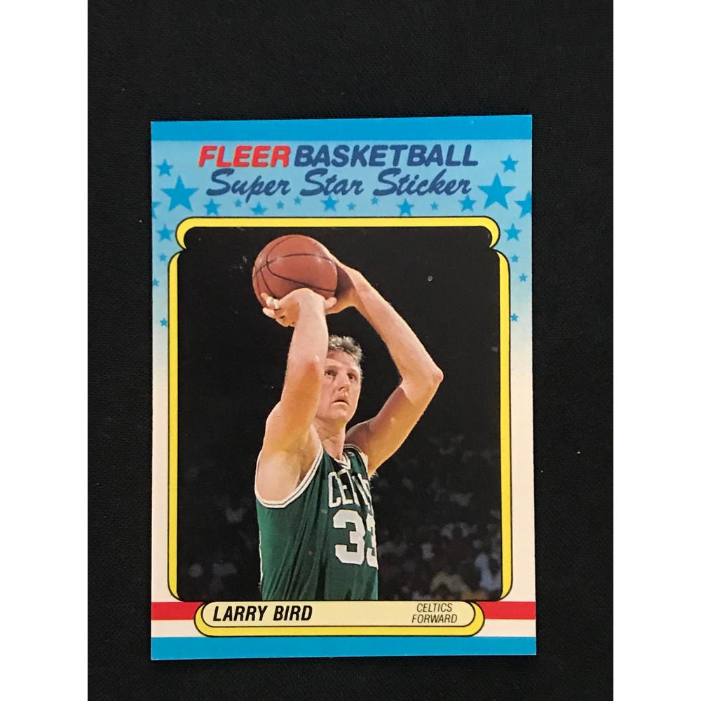 1988 Fleer Larry Bird Sticker (1 of 2)