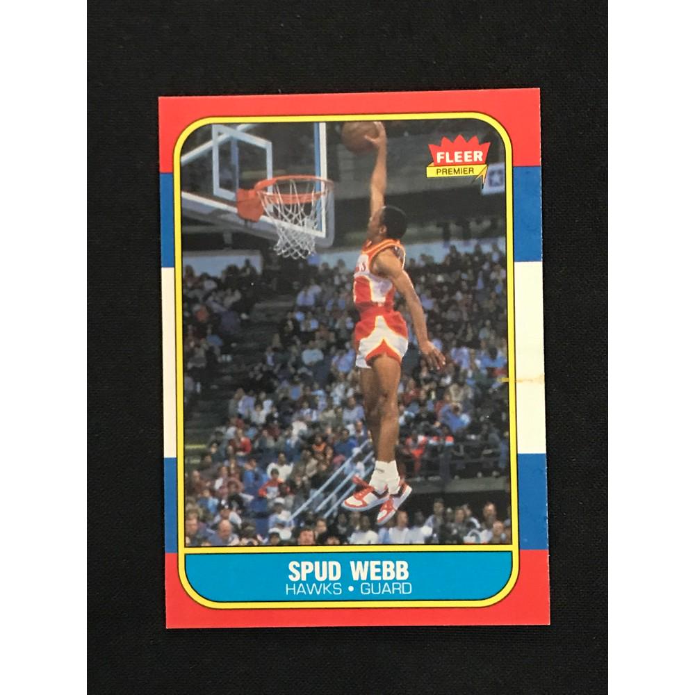 1986 Fleer Spud Webb Rookie (1 of 2)
