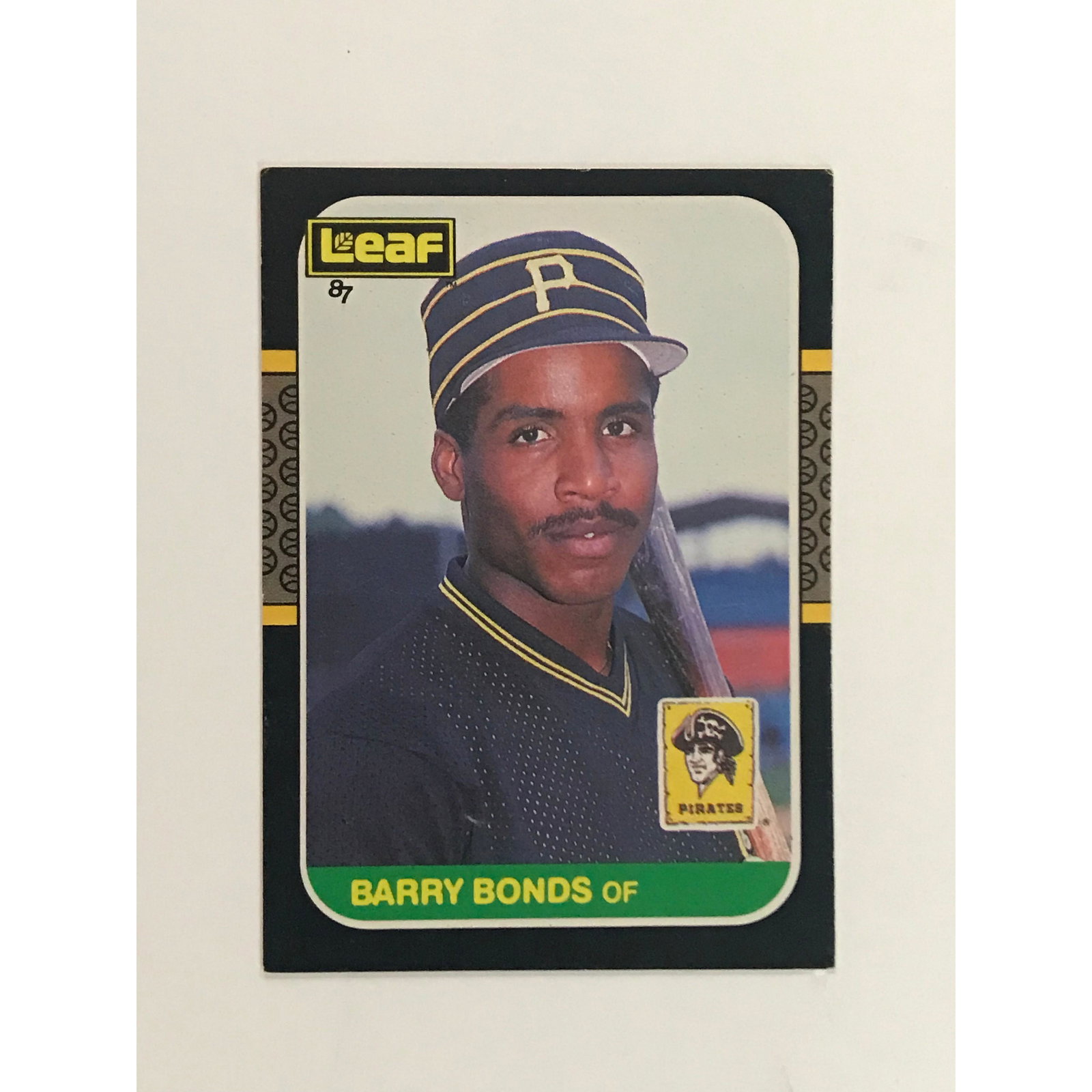1987 Leaf Opening Day Barry Bonds Rookie Nrmt (1 of 2)