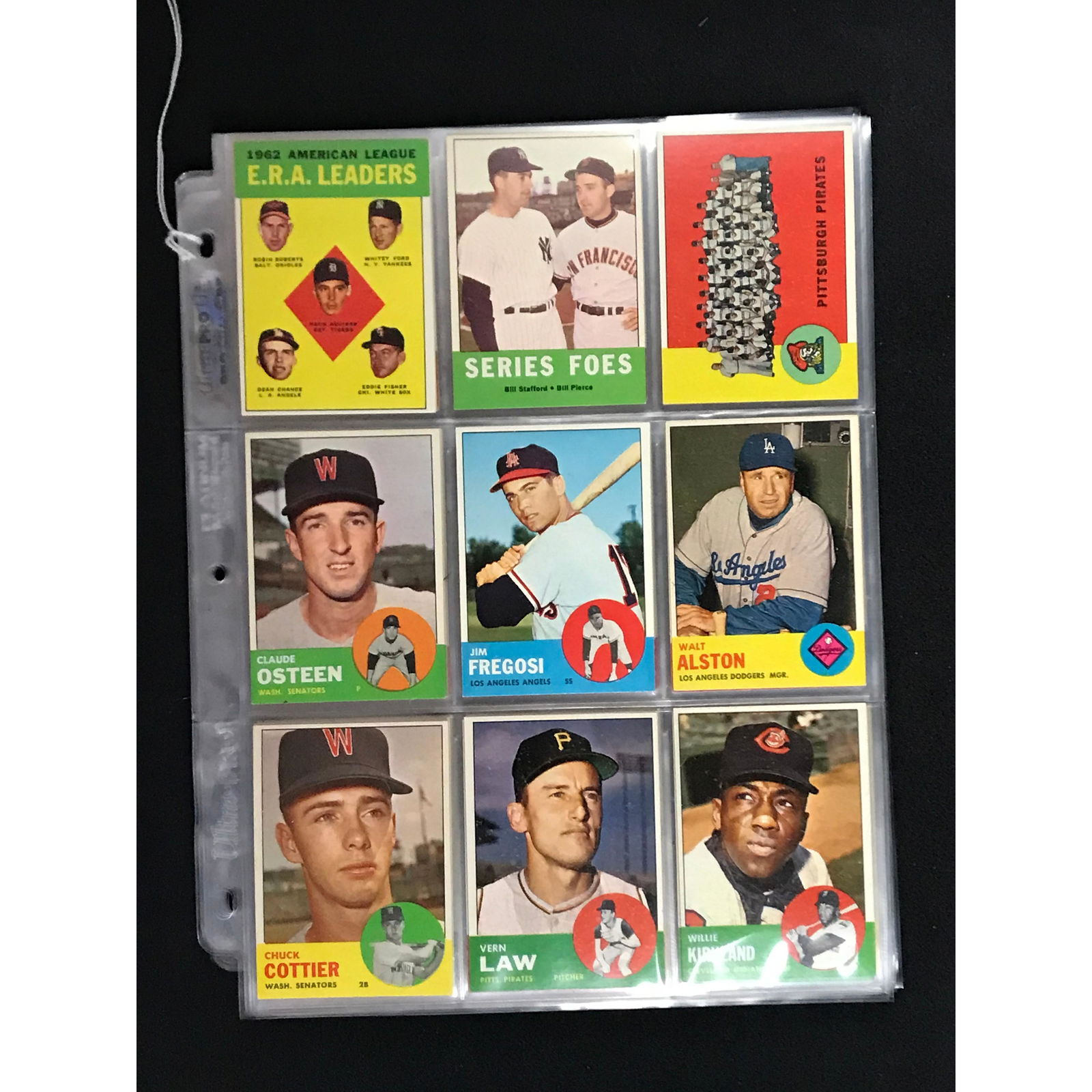 100 1963 Topps Baseball Hof/stars Ex-nm (1 of 6)