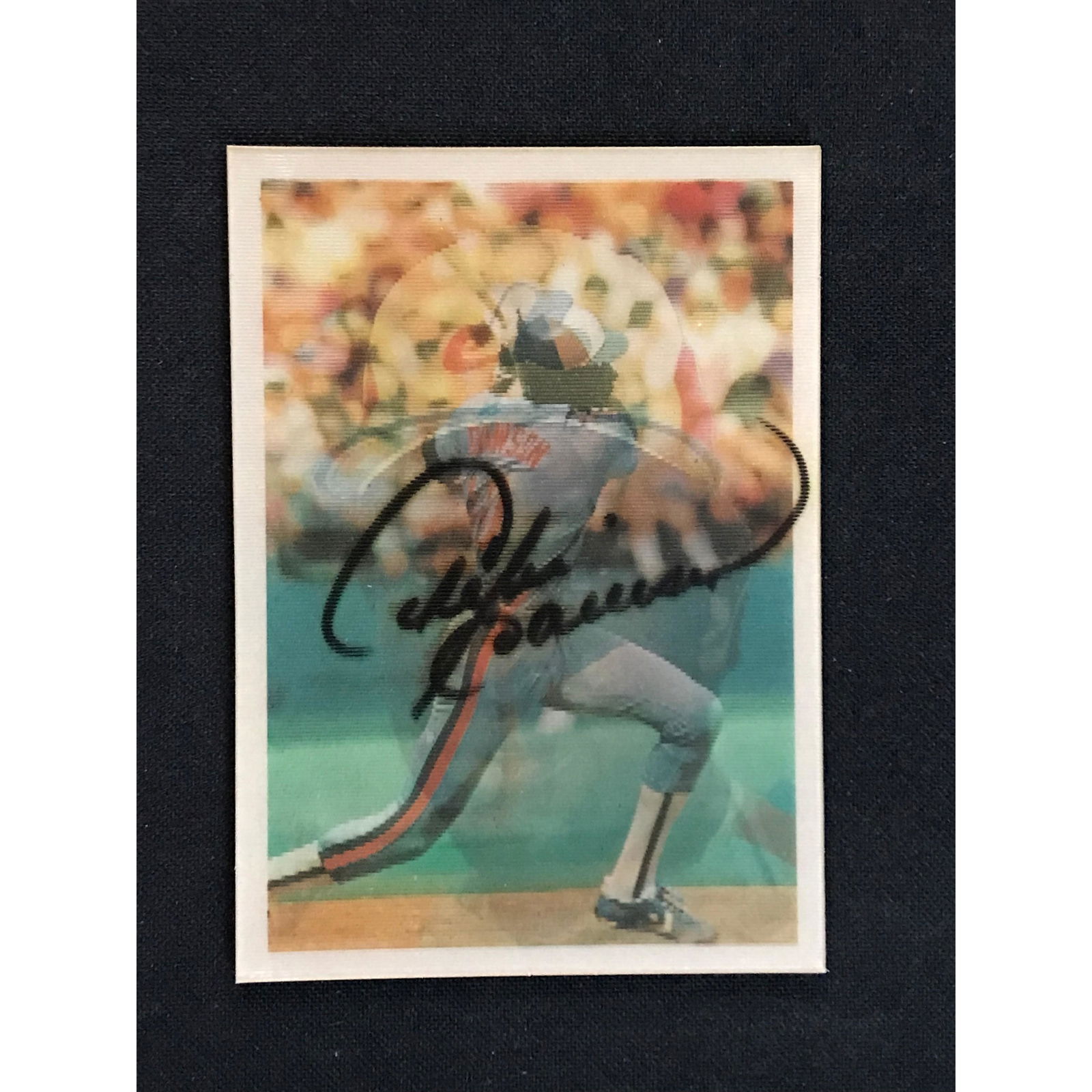 Andre Dawson Signed Sport Flics Card (1 of 2)
