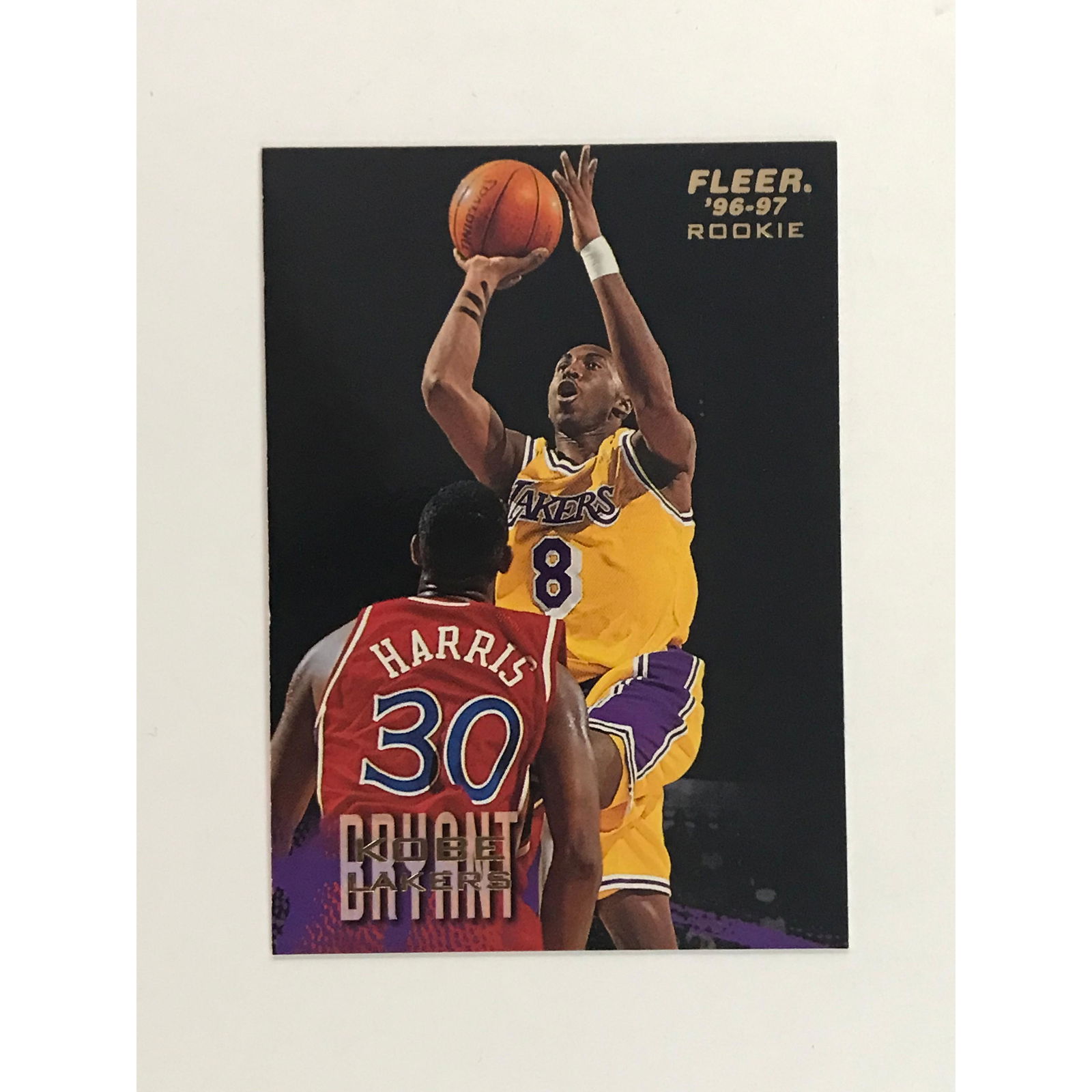 1996 Fleer Kobe Bryant Rookie High Grade: 1996 Fleer Kobe Bryant Rookie High Grade