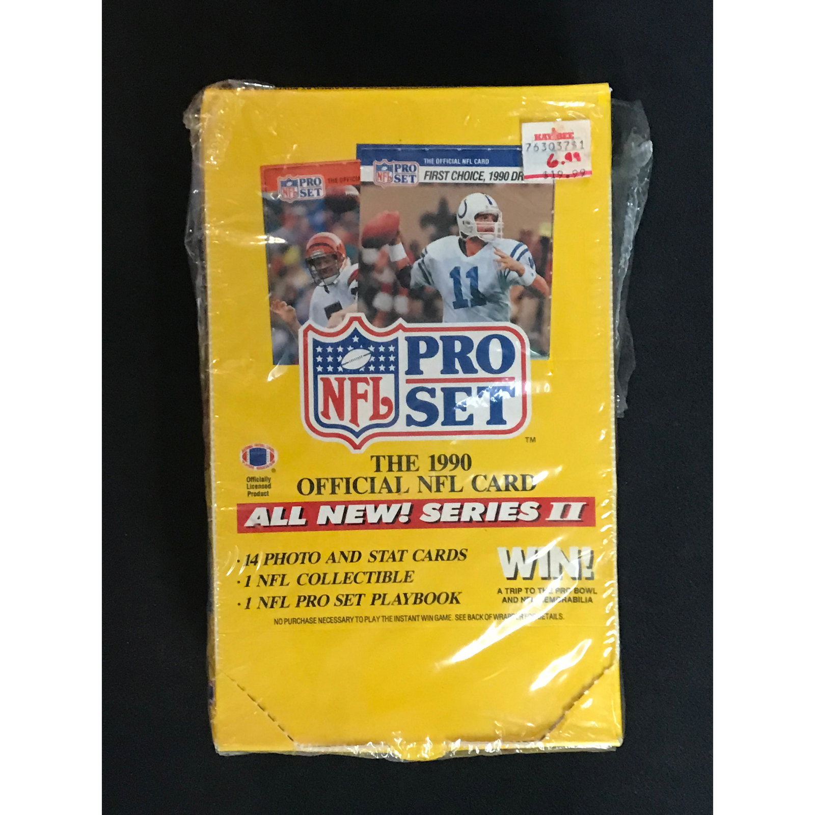1990 Pro Set Football Series 2 Sealed Wax Box (1 of 2)