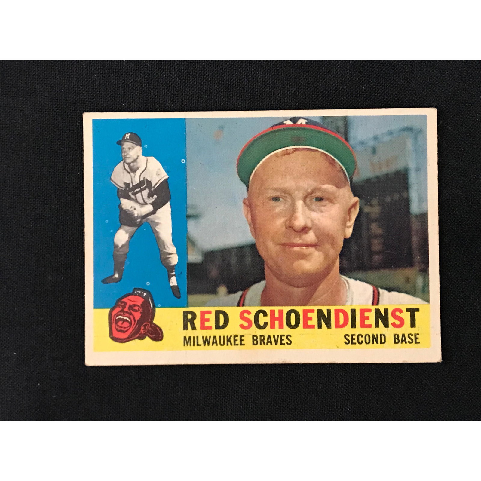 1960 Topps Red Schoendienst Ex (1 of 2)