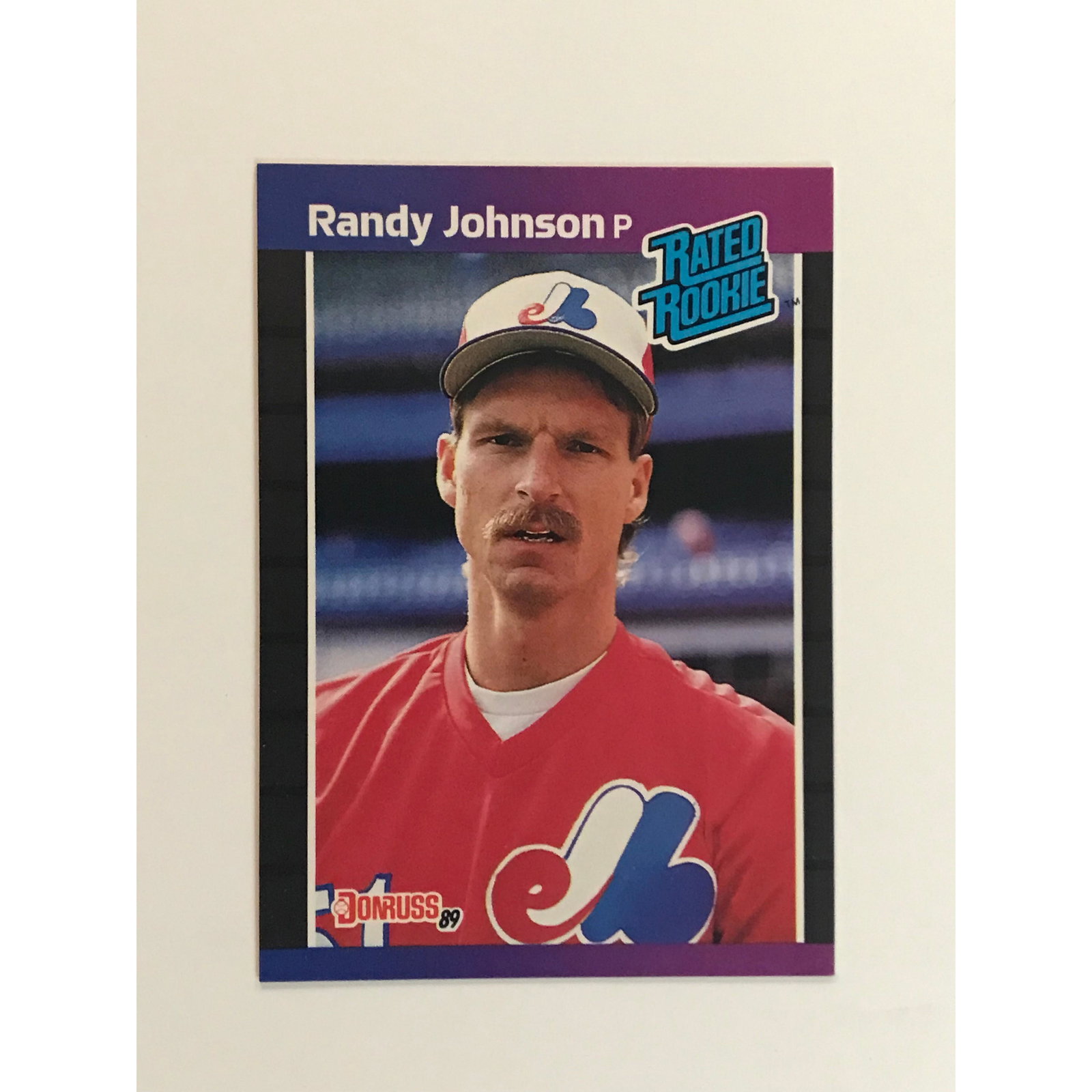 1989 Donruss Randy Johnson Rookie Card (1 of 2)