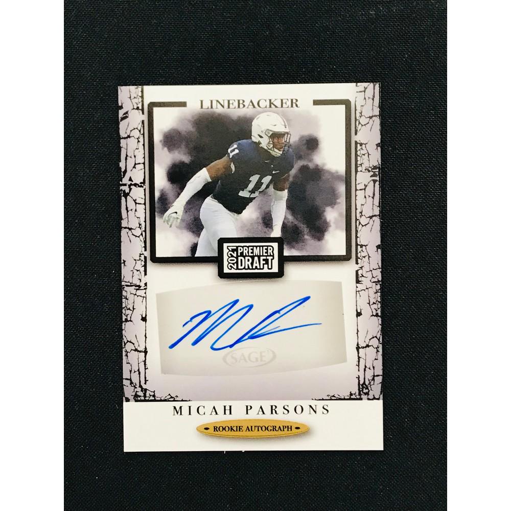 2021 Sage Auto Micah Parsons Mint (1 of 2)