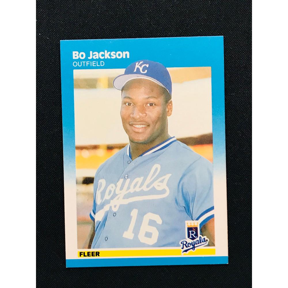 1987 Fleer Bo Jackson Rookie Centered: 1987 Fleer Bo Jackson Rookie Centered