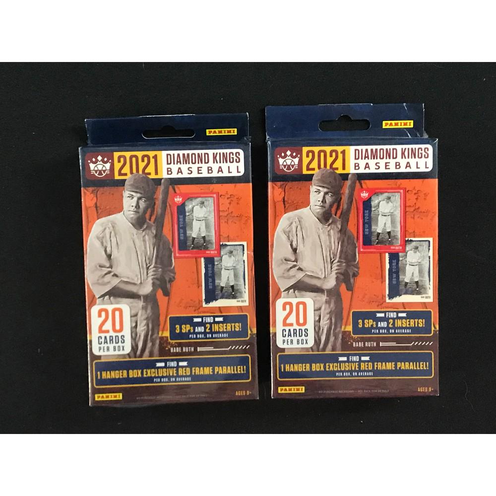 Two 2021 Diamond Kings Baseball Hangar Boxes (1 of 2)