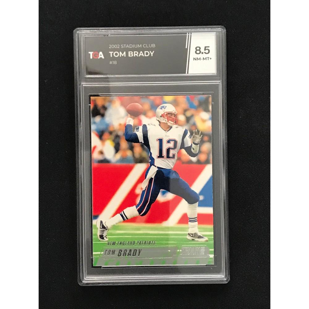 2002 Stadium Club Tom Brady Tga 8.5 (1 of 2)