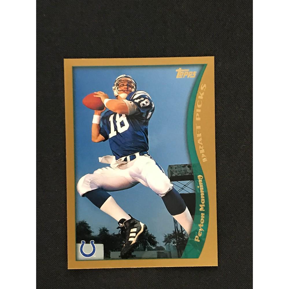 1998 Topps Peyton Manning Rookie (1 of 2)