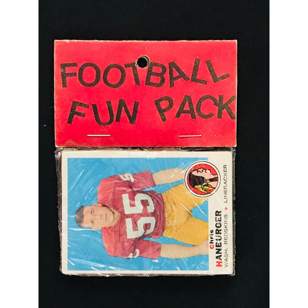 1969 Topps Football Cello Fun Pack (1 of 2)