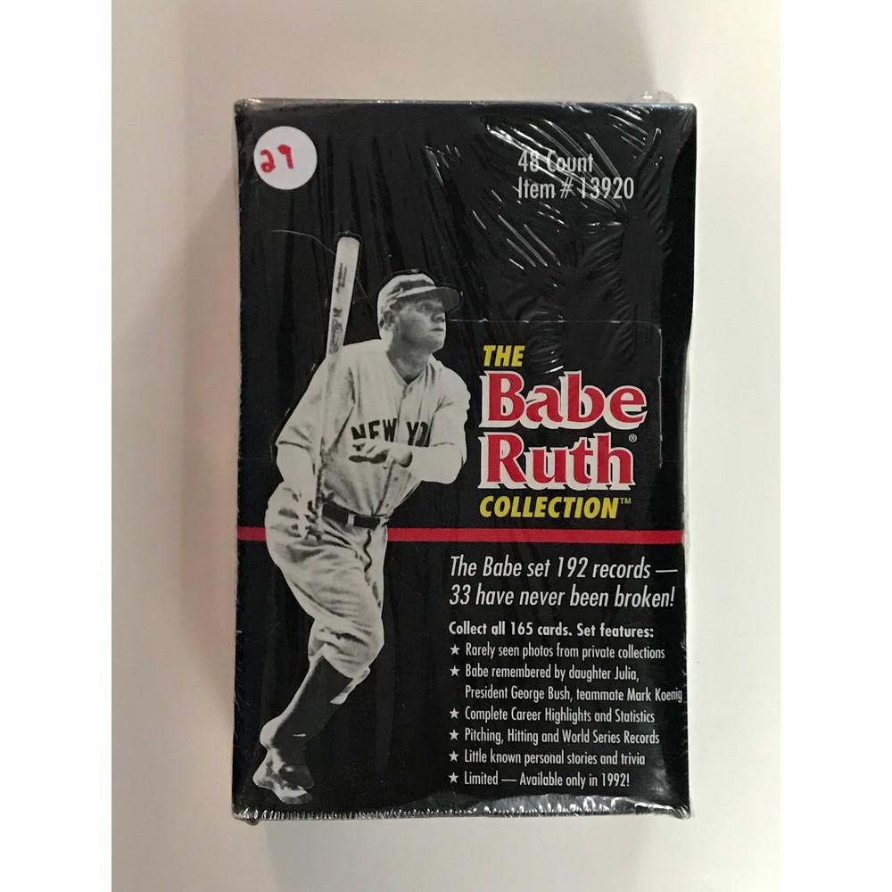 1992 Mega Cards Babe Ruth Sealed Wax Box (1 of 2)